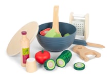 Small Foot - Cutting set with salad fresh - (I-SF12612)