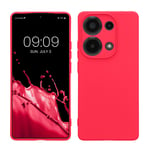 Matte TPU Case for Xiaomi Redmi Note 13 Pro 4G - Neon Pink 