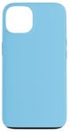 Coque pour iPhone 13 Couleur simple bleu layette