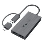 Wavexhaus- Adaptateur d'affichage USB 3.0 vers HDMI pour touristes,Moniteurs,2K,USB A,USB C vers HDMI,1080P - 60Hz,Windows,Mac OS - Type USB C to Dual HDMI