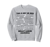 This Is Why We Need Breast Cancer Awareness Sweatshirt