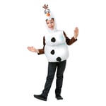 Rubie's Official Disney Frozen 2, Olaf Snowman Tabard, Childs Costume Top, Size 