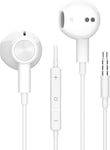 Écouteurs 3,5 Mm Pour Samsung Galaxy A15 A14 A12 A23 A52S A42 A72, Écouteurs Intra-Auriculaires Avec Fil,Casque De Sport Stéréo Avec Microphone Contrôle Du Volume Pour Redmi Note 1[CAS310278]