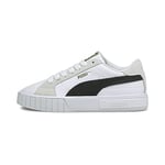 PUMA Femme Cali Star Mix Wn's Sneaker, Puma White Puma Black, 42 EU