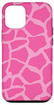 iPhone 13 Pro Pink Giraffe Print Phone Case Animal For Women Girls Cute Case