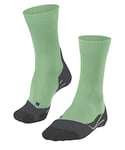 FALKE Women's TK2 Explore Cool W SO Breathable Thick Anti-Blister 1 Pair Hiking Socks, Green (Quiet Green 7378), 7-8