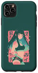 Coque pour iPhone 11 Pro Max Anime Fitness Manga 2024 Résolution Nouvel An Entraînement Mignon