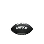 Wilson American Football MINI NFL TEAM SOFT TOUCH, Soft Touch-Blended Leather,Black