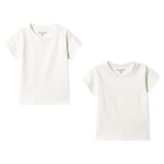 Minymo 2-Pack Basic T-shirt Vit | Vit | 104 cm