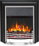 Dimplex Detroit Deluxe Optiflame Freestanding Fire, Electric Fireplace with LED