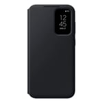 Genuine / Official Samsung Galaxy S23 FE Smart View Wallet Case / Cover - Black