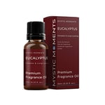 Mystic Moments | Eucalyptus Fragrance Oil - 10ml - Perfect for Soaps, Candles, Bath Bombs, Oil Burners, Diffusers and Skin & Hair Care Items