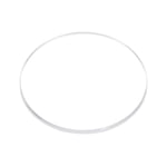 Watch Crystal Glass Lens 24mm Dia 1.5mm Thick Flat Round Sapphire Replacement