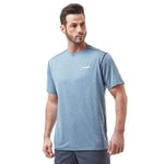 Berghaus Men's Explorer Basecrew Short Sleeve T-Shirt, Blue, 3XL