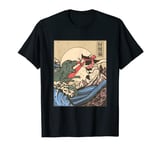 Kaiju Monster vs Cat Japan Manga Anime T-Shirt