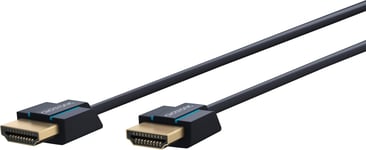 Casual Câble Hdmi Haute Vitesse Ultrafin Avec Ethernet (Câble Fin Haute Vitesse Pour Tv Hd- Et 3D-) 3 M