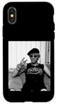 Coque pour iPhone X/XS The Damned Captain Sensible Jurant par Virginia Turbett