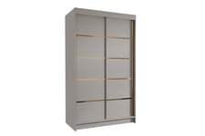 Narbonne Garderobe 100x200 cm - Beige Garderober & garderobesystem