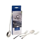 Villeroy & Boch - Lot Pour Spaghettis Daily Line Specials, 4 Pcs, Cuillère et Fourchette, Inox, 265 X 85 X 30 mm, Compatible Lave-Vaisselle