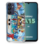 Cokitec Coque Renforcée pour Samsung Galaxy A15 4G / 5G Manga One Piece Sunny