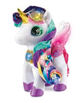 VTech Myla The Blush and Bloom Licorne Jouet en Peluche pour Enfants avec Accessoires interactifs Jouet Musical avec Sons et chansons chantantes Jouet sensoriel pour Filles et garçons à partir de 5