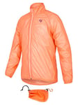 Ziener Nirin Veste de Pluie Unisexe pour Enfant – vélo, extérieur, Loisirs – imperméable, Respirante – Super légère S Melon