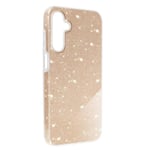 Fodral till Samsung Galaxy A15 5G Glitter Silikon Halvstyvt fint guld Gul