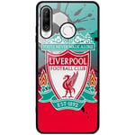 Huawei P30 Lite Svart Mobilskal Med Glas Liverpool