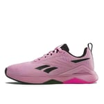 Reebok Women's NANOFLEX TR 2 Sneaker, JASPNK/Black/LASPIN, 8.5 UK