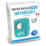 SWEET NIGHT Sweetnight - Protège Matelas 90x190 cm | Alèse Imperméable et Micro Respirante | Souple et Silencieux | Lavable à 90°C