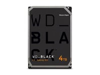 WD Black WD4006FZBX - Disque dur - 4 To - jeu - interne - 3.5" - SATA 6Gb/s - 7200 tours/min - mémoire tampon : 256 Mo