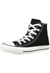 Converse Mixte Converse Chuck Taylor All Star Hi M9160 Baskets Hautes, Noir, 42.5 EU