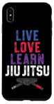 iPhone XS Max Jiu Jitsu Belt Colors Live Learn Love Jiu Jitsu Case