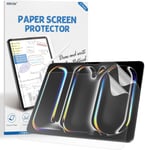 [2 Unités] Papier Protection Écran pour iPad Pro 13 Pouces 2024, Film en Papier PET mat pour Apple Pencil, Écrire et Dessiner Comme sur du Papier, Anti-éblouissement/Anti-Empreintes