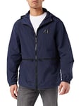 Armani Exchange Men's Hoodie, Zip Pockets Jacket, Navy Blazer, Small