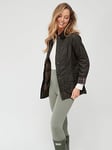 Barbour Classic Beadnell&reg; Wax Jacket - Olive, Olive, Size 16, Women