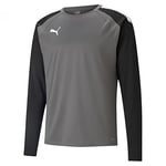 PUMA Men's TeamLIGA Training Sweat Sweater, Smoked Pearl-Puma White, XL