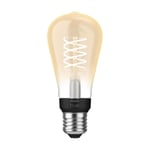 Philips Hue W Filament smart glödlampa 7.2W ST64 E27