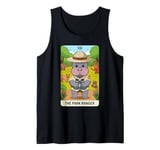 Baby Pgymy Hippo Tarot Card The Park Ranger Hippopotamus Tank Top