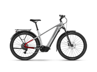 Haibike Haibike TREKKING 7  | Soft Grey / Red / Blue Glossy