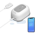 Linghhang - Le détecteur d'eau WiFi Smart Home avertit la cuisine et les dégâts d'eau du sous-sol - Alarme d'eau forte 100 dB - Notification push sur