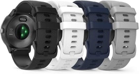 Libération Rapide Bracelet 20mm Pour Garmin Approach S40,Forerunner 245 645,Venu Sq,Vivoactive 3,Vivomove 3 Hr Luxe Style,D2 Air,Galaxy Watch,Huawei Gt2 42mm - Accessoire De Montre Intelligente