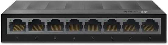 LS1008G Switch Ethernet Gigabit 8 Ports 10/100/1000 Mbps (Vitesse Jusqu'à 2000Mbps) idéal pour Étendre le réseau Cblé pour Les PME et les Bureaux à domicile