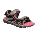 Regatta Kids Boys Kota Drift Walking Sandals - Granite Cabaret - 6 UK