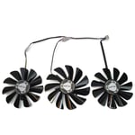 1 À 95mm 85mm CF1010U12S RX 5700 XT VENTILO GPU Pour XFX RX 5700 Radeon RX 5700 XT 5600XT THICC III ventilateur de carte Graphique - Type 1LOT