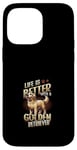 Coque pour iPhone 14 Pro Max Golden Retriever Chien Race Golden Retriever