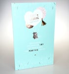 First Wedding Anniversary. Special CUTE 1st Anniversary Congratulations Card.