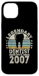 Coque pour iPhone 14 Plus Legendary Dentist Born 2007 - 17th Birthday Dentist Gift