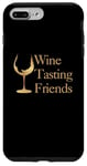 iPhone 7 Plus/8 Plus Gold Wine Glass Wine Tasting Friends Case