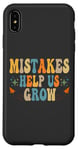 Coque pour iPhone XS Max Groovy Growth Mindset Positive Retro Teachers Retournent à l'école